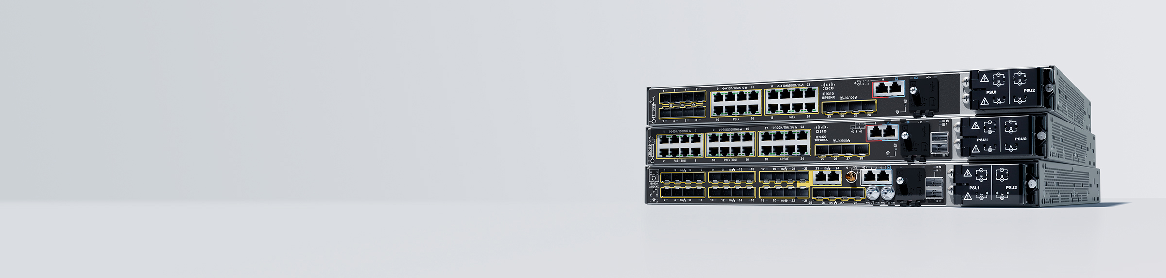 ​​Cisco Catalyst IE9300 Rugged Series switches​ 