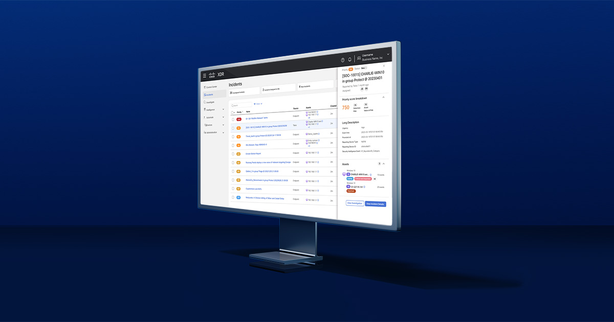 Cisco XDR – Extended Detection and Response - Cisco