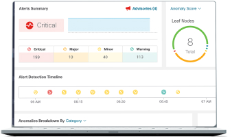 Nexus Dashboard displayed on a laptop screen