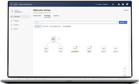 Connect to Cisco Nexus Dashboard