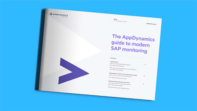 The AppDynamics guide to modern SAP monitoring