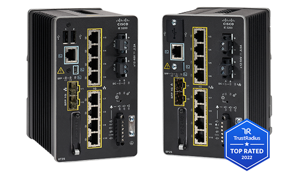 Cisco Catalyst IE3200 Rugged Series switches