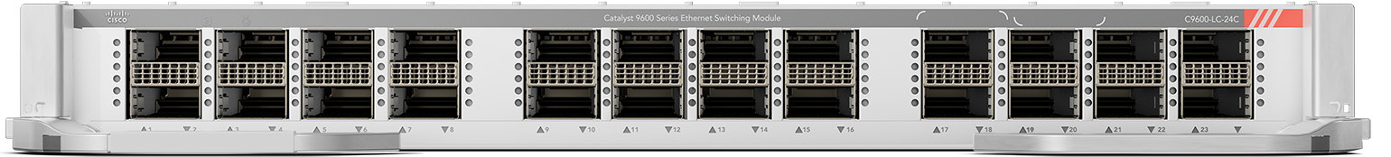 Cisco Catalyst 9600 Series 24-port 40GE/12-port 100GE line card