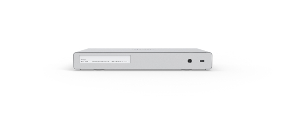 Rear view of Cisco Meraki MS120-8FP switch