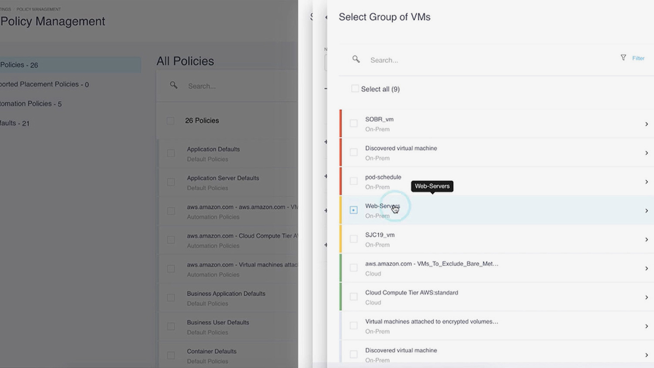 Intersight Workload Optimizer Demo